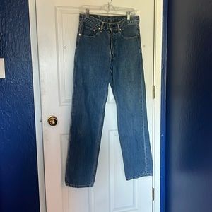 Levi’s high rise “mom” jeans